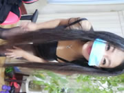 Asian slut masturbation